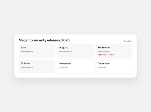 Magento's New Release Rhythm: Monthly Patches and What They Mean for Your Budget Magento's New Release Rhythm: Monthly Patches and What They Mean for Your Budget